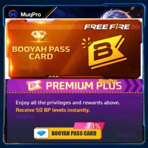 FREE FIRE Booyah Pass card Mena Global