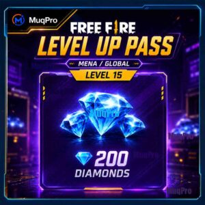 LEVER UP PASS 200 Diamonds LEVER 15 MENA GLOBAL