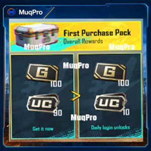 PUBG MOBILE  First Purchase Pack Global