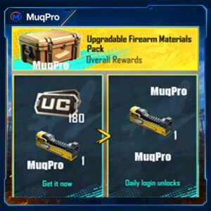 PUBG MOBILE  Upgradable Firearm Materials Pack Global